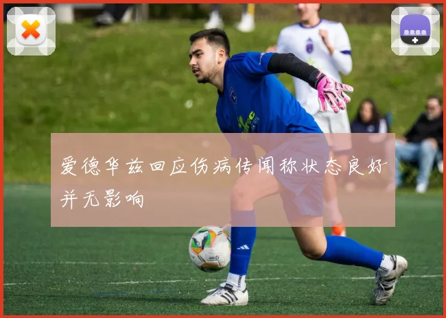 爱德华兹回应伤病传闻称状态良好并无影响